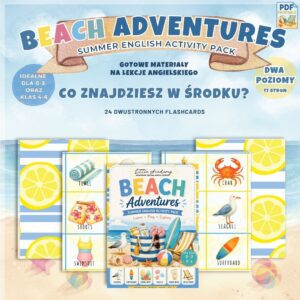 Summer Flashcards - zestaw dwustronnych kart